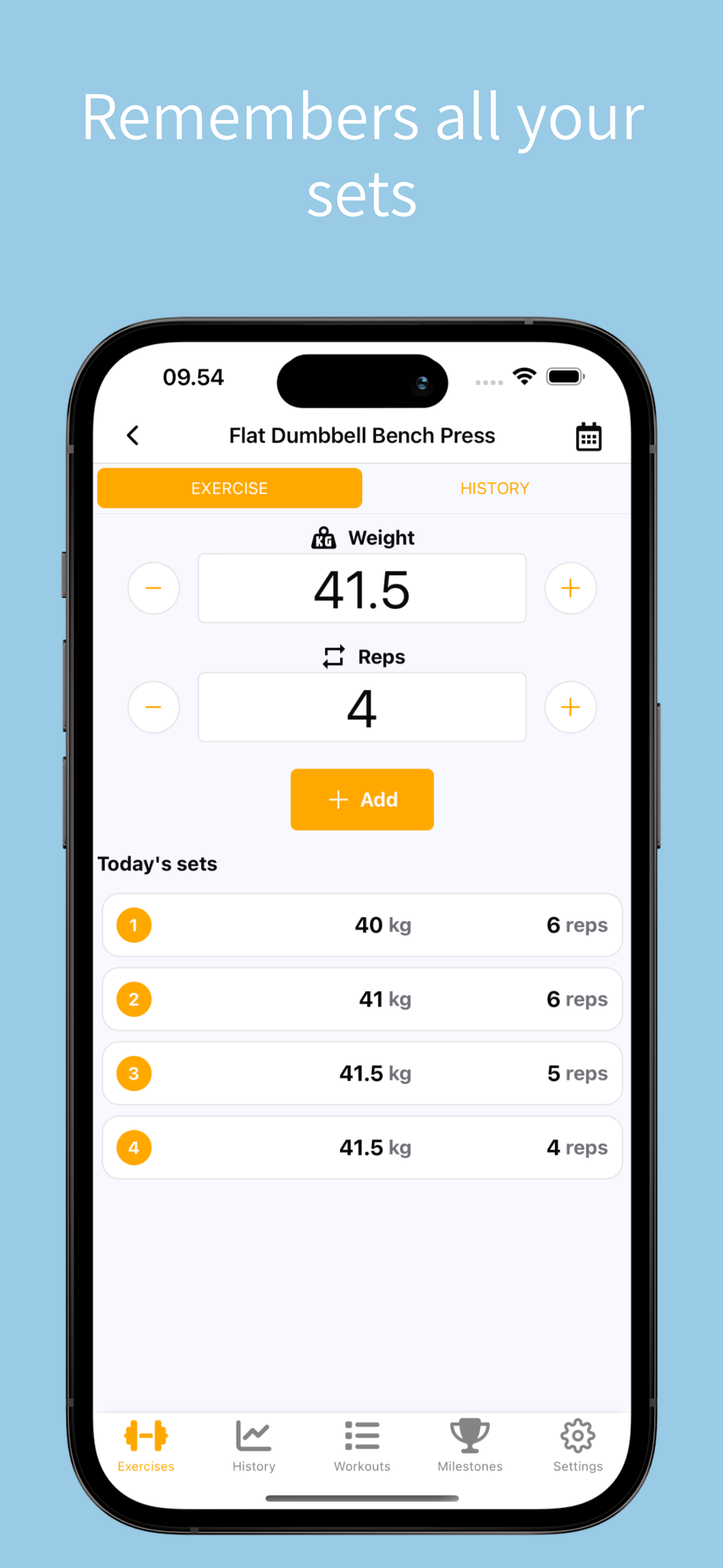 PerformBuddy App Screenshot